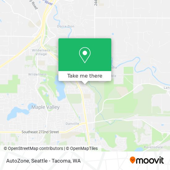 AutoZone map