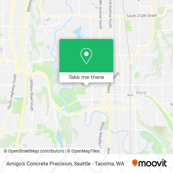 Amigo's Concrete Precision map