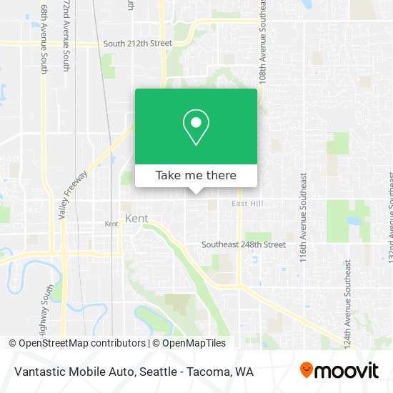 Vantastic Mobile Auto map