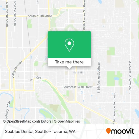 Mapa de Seablue Dental