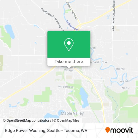 Edge Power Washing map