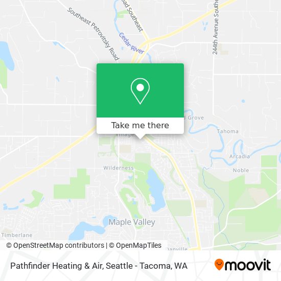 Mapa de Pathfinder Heating & Air