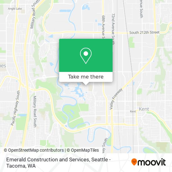 Mapa de Emerald Construction and Services