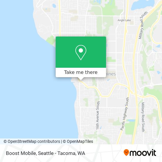 Boost Mobile map