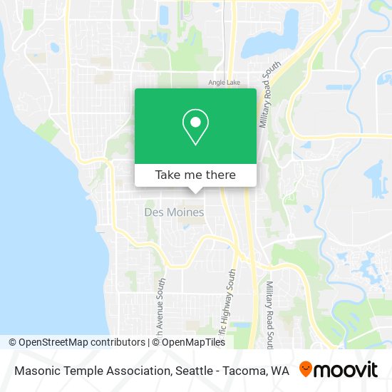Mapa de Masonic Temple Association
