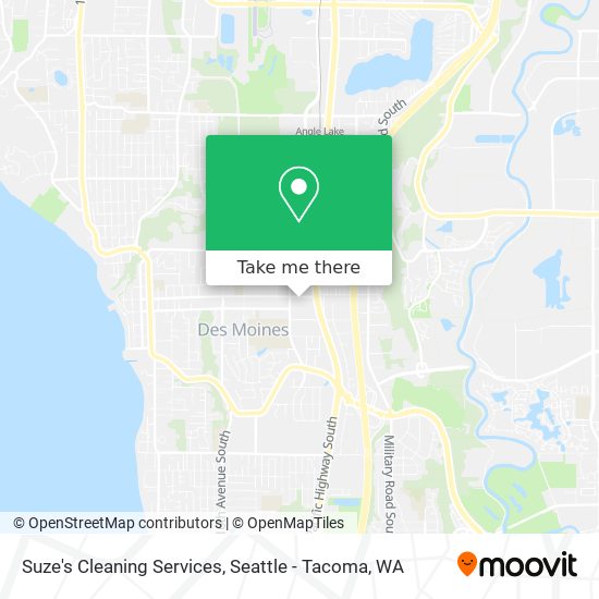 Suze's Cleaning Services map