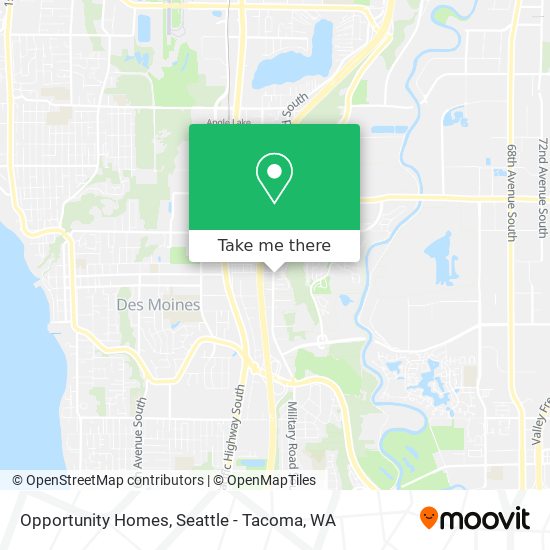 Opportunity Homes map