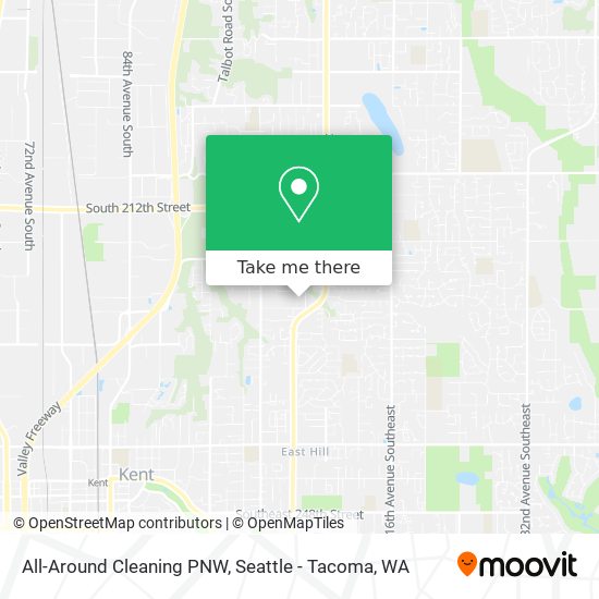 Mapa de All-Around Cleaning PNW