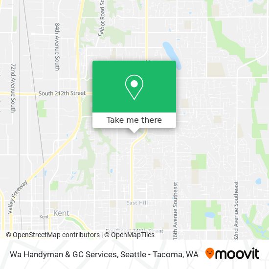 Wa Handyman & GC Services map