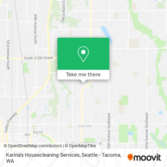 Karina's Housecleaning Services map