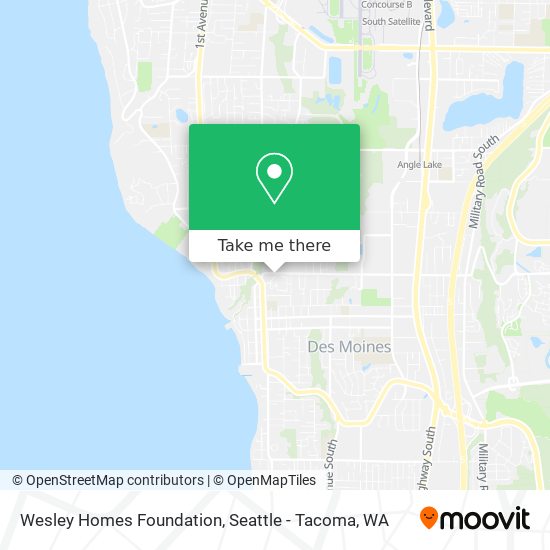 Wesley Homes Foundation map