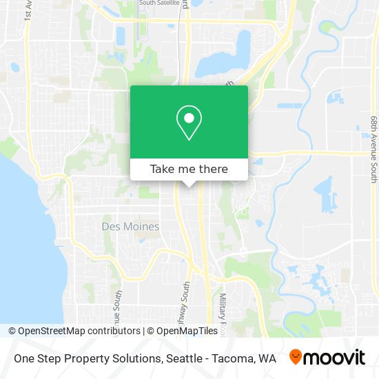 One Step Property Solutions map