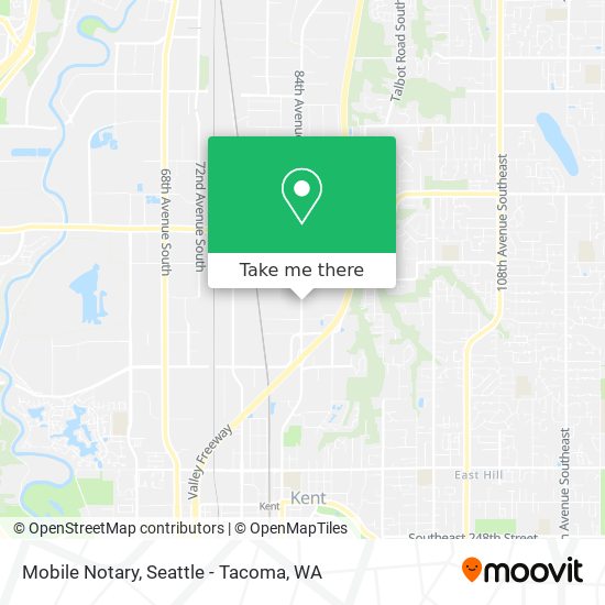 Mobile Notary map