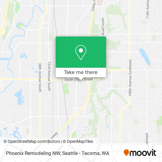 Phoenix Remodeling NW map