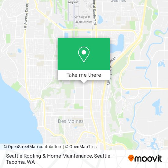 Mapa de Seattle Roofing & Home Maintenance