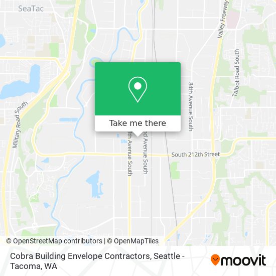 Cobra Building Envelope Contractors map