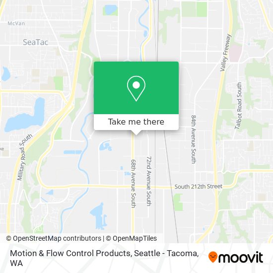 Motion & Flow Control Products map