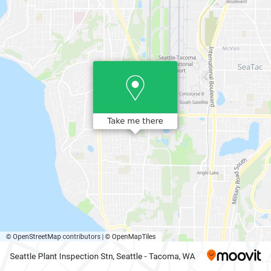 Seattle Plant Inspection Stn map
