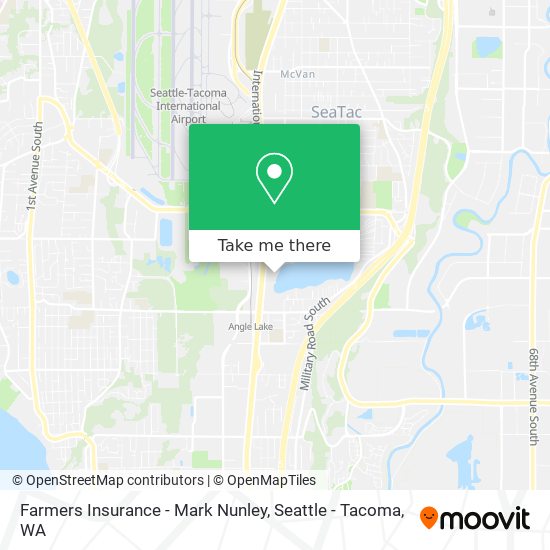 Farmers Insurance - Mark Nunley map