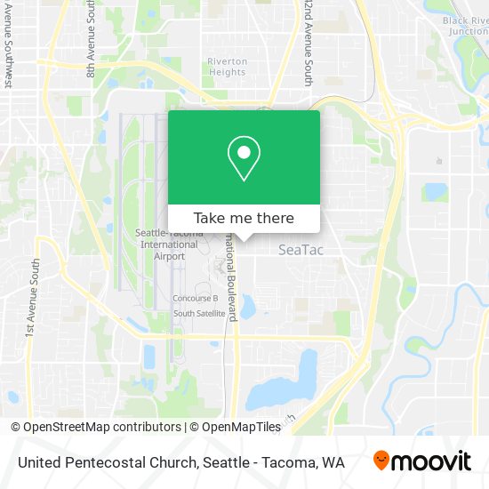 United Pentecostal Church map