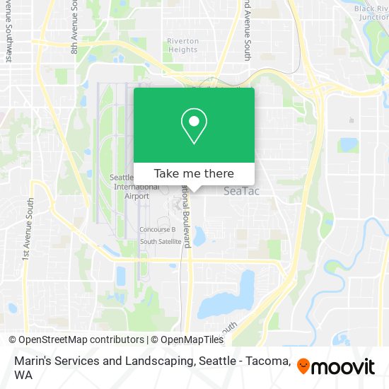 Mapa de Marin's Services and Landscaping