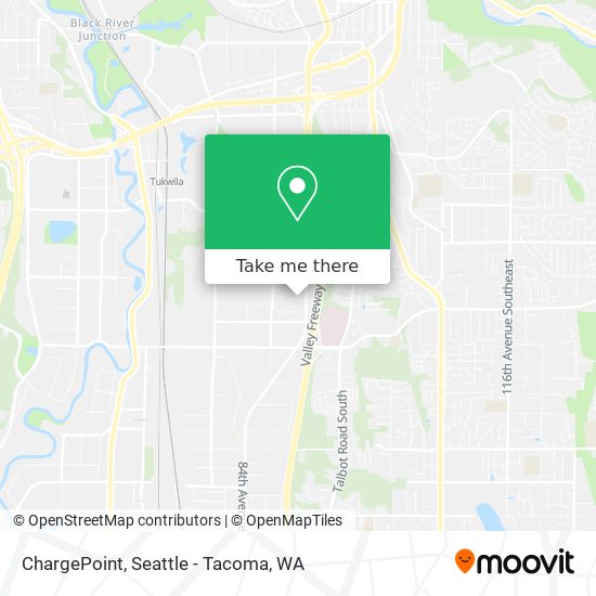 Mapa de ChargePoint