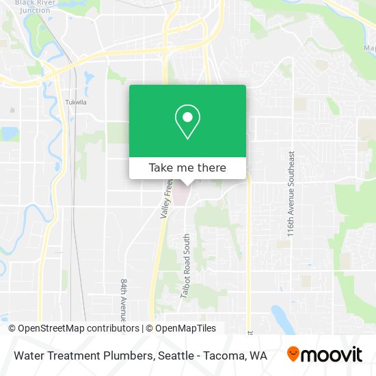 Water Treatment Plumbers map