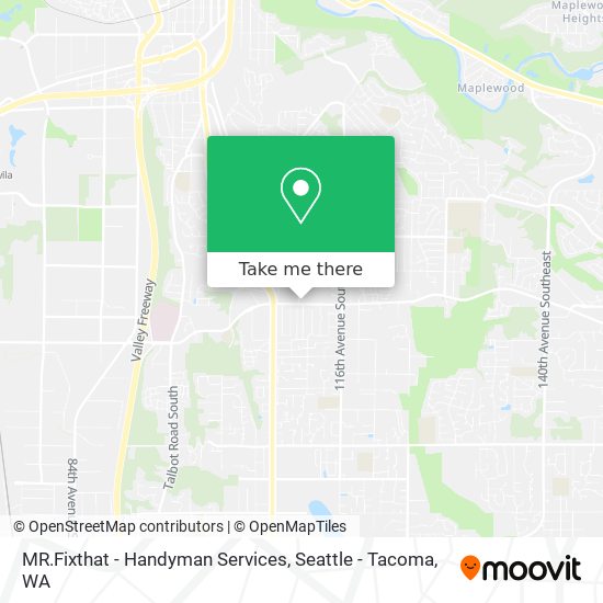 Mapa de MR.Fixthat - Handyman Services