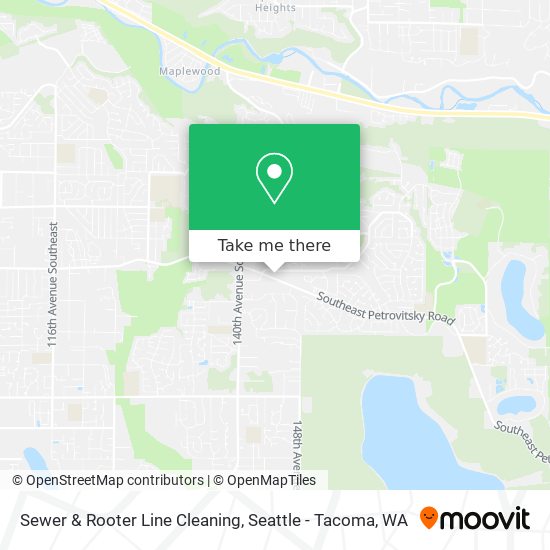 Mapa de Sewer & Rooter Line Cleaning