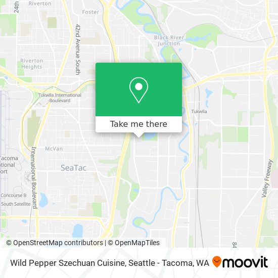 Wild Pepper Szechuan Cuisine map