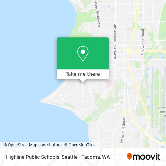 Highline Public Schools map