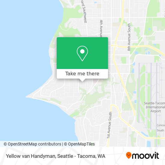Mapa de Yellow van Handyman