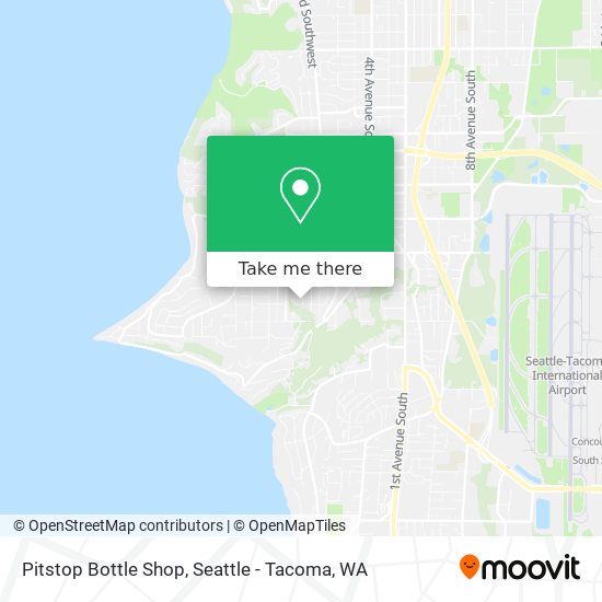 Mapa de Pitstop Bottle Shop