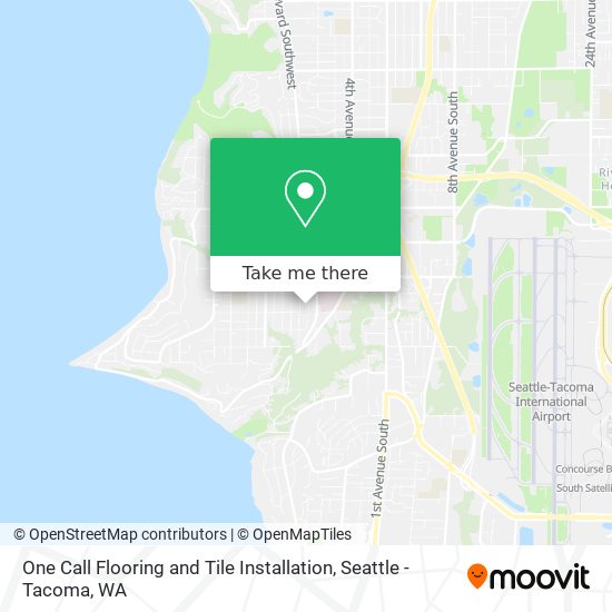 One Call Flooring and Tile Installation map