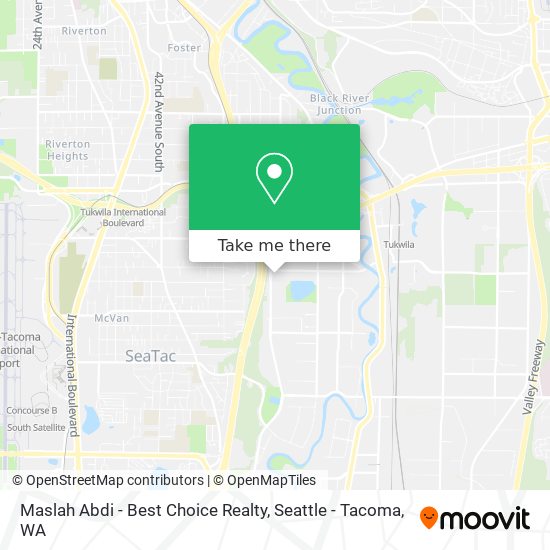 Maslah Abdi - Best Choice Realty map