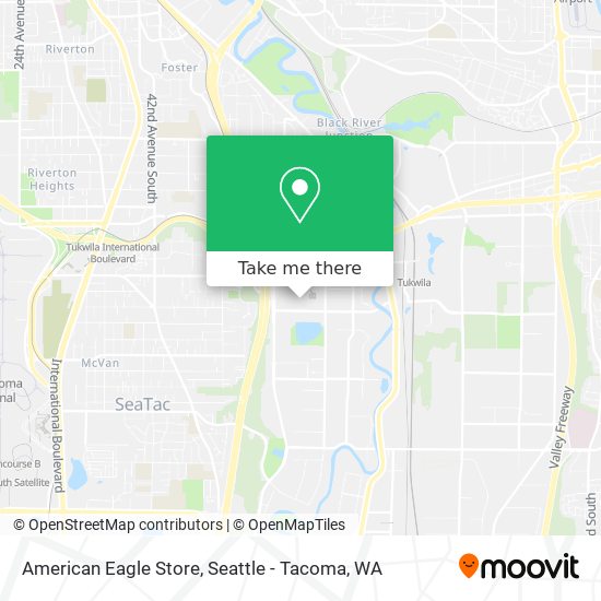 Mapa de American Eagle Store