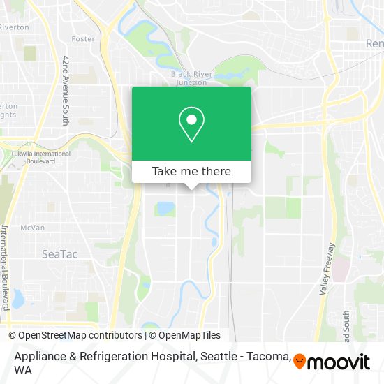 Appliance & Refrigeration Hospital map
