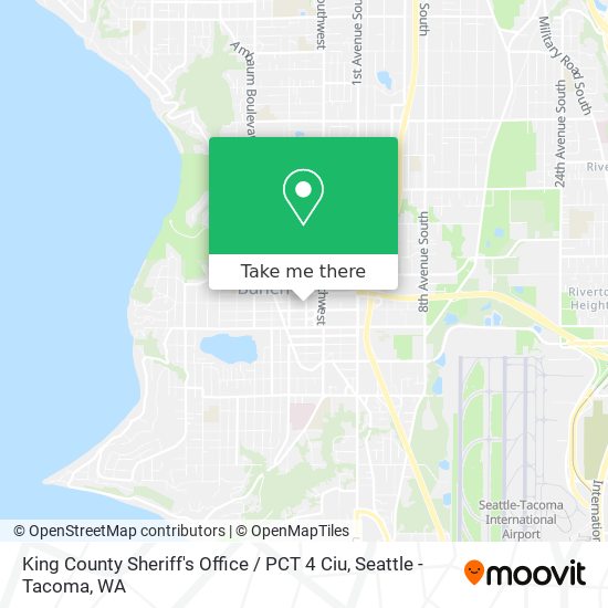 King County Sheriff's Office / PCT 4 Ciu map
