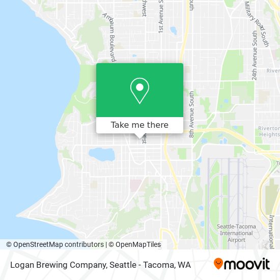 Mapa de Logan Brewing Company
