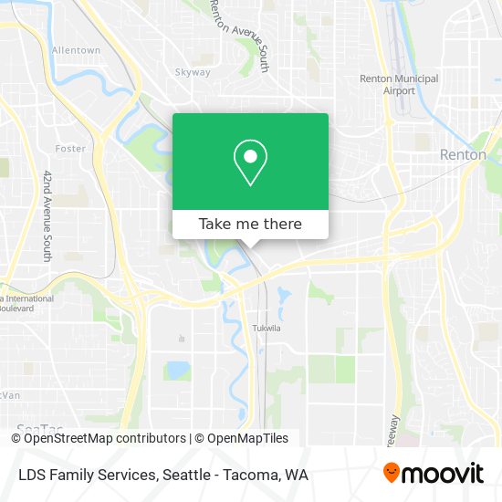 LDS Family Services map