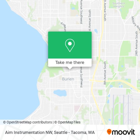 Aim Instrumentation NW map