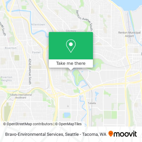 Bravo-Environmental Services map