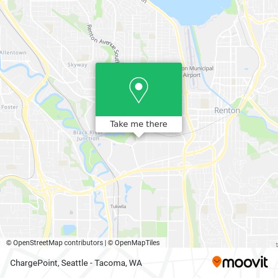 Mapa de ChargePoint