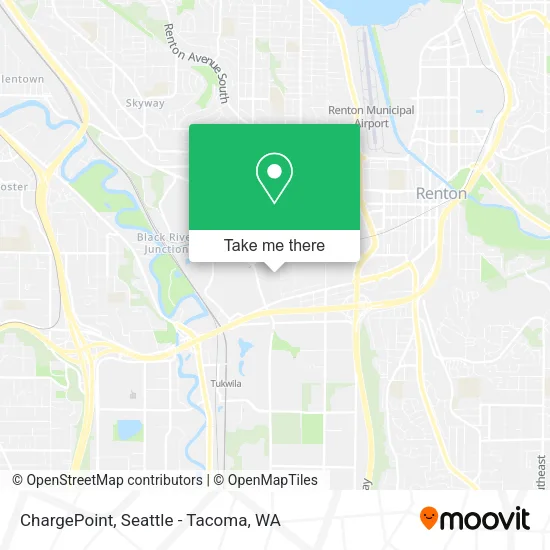 Mapa de ChargePoint