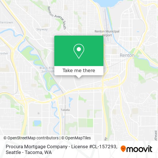 Procura Mortgage Company - License #CL-157293 map