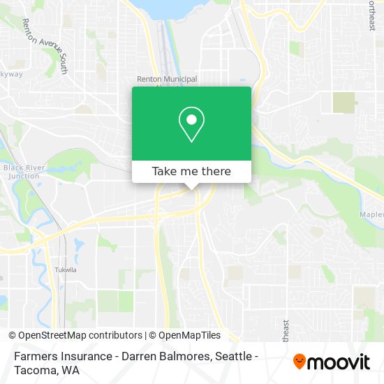 Mapa de Farmers Insurance - Darren Balmores