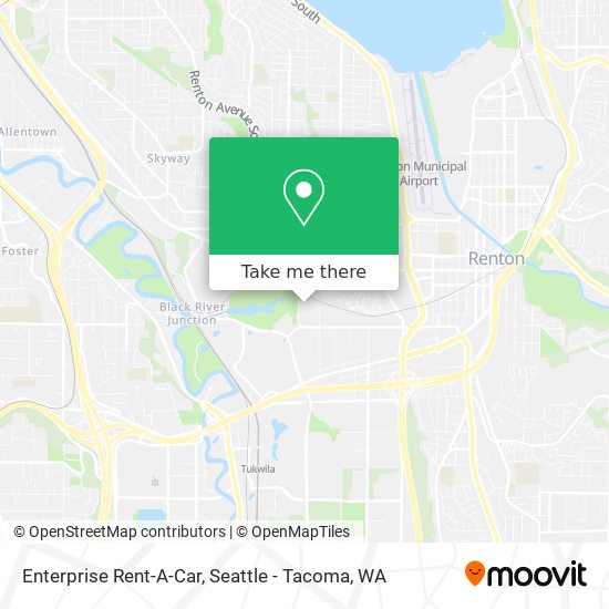 Enterprise Rent-A-Car map