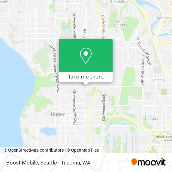 Boost Mobile map