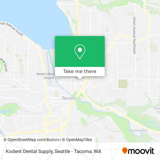 Kodent Dental Supply map