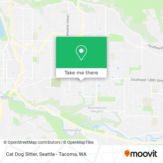 Cat Dog Sitter map